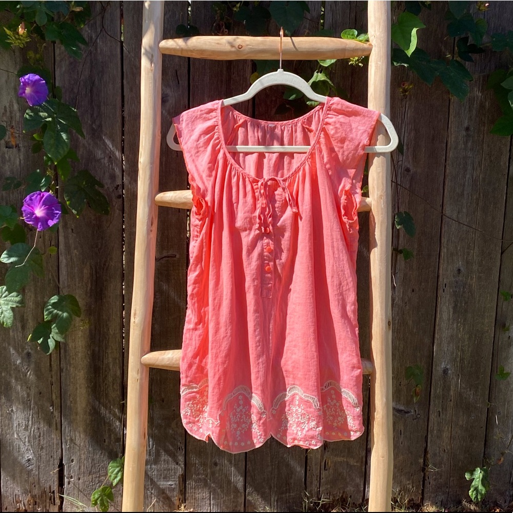 Pink blouse